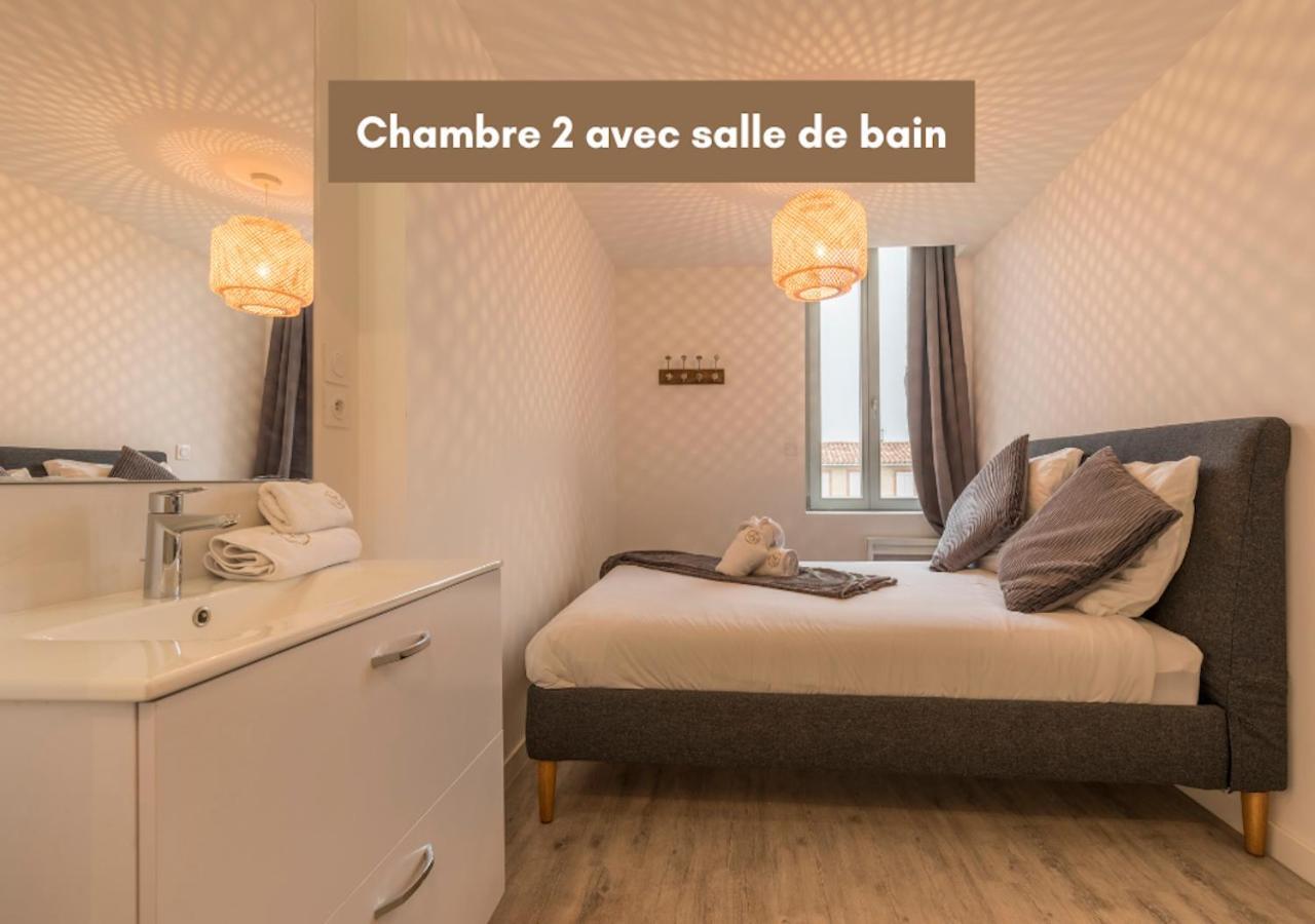 Atypique - 2 Chambres Avec Salles De Bains, Cuisine Equipee, Parking Gratuit Castelsarrasin Exteriér fotografie